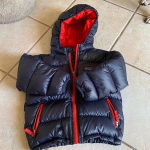 Patagonia winter coat with hood
